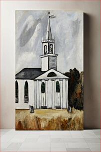 Πίνακας, Church at Head Tide (1938–1940) by Marsden Hartley