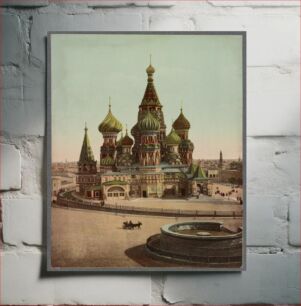 Πίνακας, Church of St. Basil, Red Square Moscow