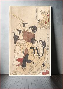 Πίνακας, Chushingura Act III by Utamaro Kitagawa (1754–1806)