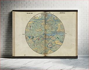 Πίνακας, Circular world map