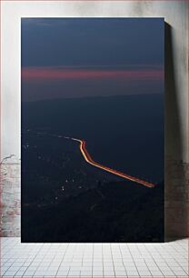 Πίνακας, City Night Lights Πόλη Νυχτερινά Φώτα