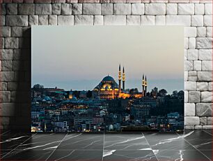 Πίνακας, Cityscape at Dusk Αστικό τοπίο στο σούρουπο