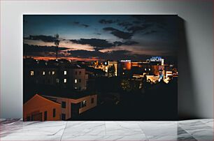 Πίνακας, Cityscape at Dusk Αστικό τοπίο στο σούρουπο