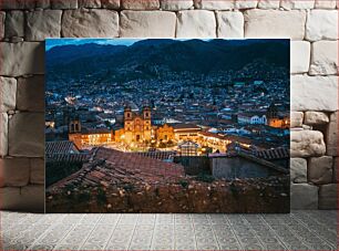 Πίνακας, Cityscape at Dusk Αστικό τοπίο στο σούρουπο