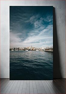 Πίνακας, Cityscape by the Sea Αστικό τοπίο δίπλα στη θάλασσα