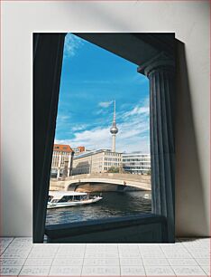 Πίνακας, Cityscape View of Berlin Αστικό τοπίο Άποψη του Βερολίνου