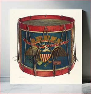 Πίνακας, Civil War Drum (1939–1940) by Wayne White