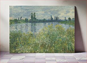 Πίνακας, Claude Monet's Banks of the Seine, Vétheuil (1880)