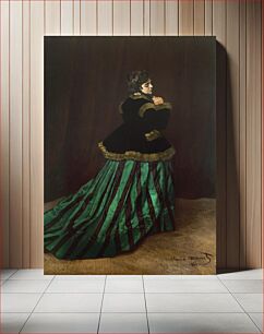 Πίνακας, Claude Monet's Camille (The Woman in the Green Dress) (1866)