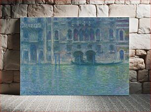 Πίνακας, Claude Monet's Palazzo da Mula, Venice (1908)