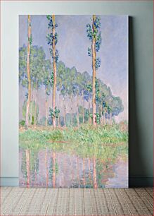 Πίνακας, Claude Monet's Poplars, Pink Effect (1891)