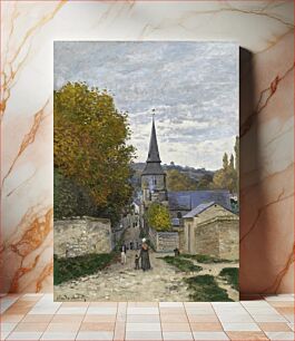 Πίνακας, Claude Monet's Street in Sainte-Adresse (1867)