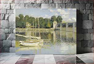 Πίνακας, Claude Monet's The Argenteuil Bridge (1874)