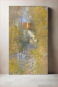 Πίνακας, Claude Monet's The Geese (1874)