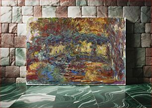 Πίνακας, Claude Monet's The Japanese Footbridge (1920–1922)