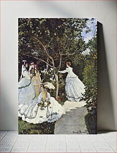 Πίνακας, Claude Monet's Women in the Garden (1866)