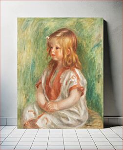 Πίνακας, Claude Renoir (1904) by Pierre-Auguste Renoir