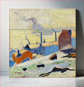 Πίνακας, Clear day, 1910, Yrjö Ollila