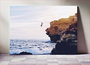 Πίνακας, Cliff Dive into the Sea Cliff Dive into the Sea