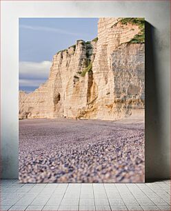 Πίνακας, Cliffs at the Seashore Γκρεμοί στην Ακτή