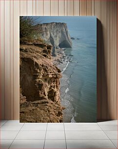 Πίνακας, Cliffside View of the Sea Άποψη της θάλασσας στο Cliffside