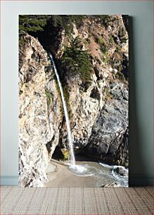 Πίνακας, Cliffside Waterfall Καταρράκτης Cliffside