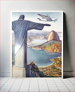 Πίνακας, Clipper Rio Poster (2015) chromolithograph art by San Diego Air & Space Museum Archives