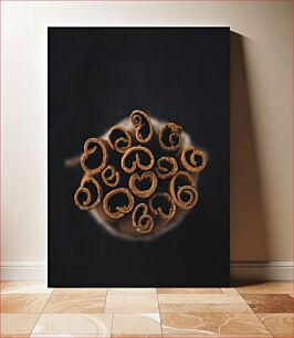 Πίνακας, Close-Up of Cinnamon Sticks Κοντινό πλάνο με ξυλάκια κανέλας