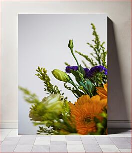 Πίνακας, Close-up of Colorful Flowers Κοντινό πλάνο πολύχρωμα λουλούδια