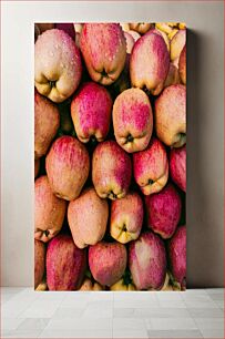 Πίνακας, Close-up of Fresh Apples Κοντινό πλάνο με φρέσκα μήλα