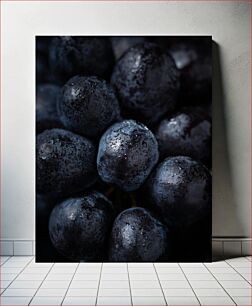 Πίνακας, Close-up of Fresh Grapes Κοντινό πλάνο με φρέσκα σταφύλια