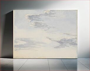 Πίνακας, Cloud and air study by P. C. Skovgaard