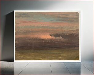 Πίνακας, Cloud Study at Sunset by Frederic Edwin Church, American, 1826–1900
