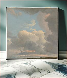 Πίνακας, Cloud Study (Early Evening) by Simon Denis