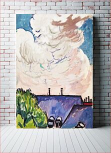 Πίνακας, Clouds (1910–1912) by Henry Lyman Sayen