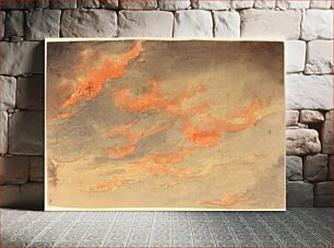 Πίνακας, Clouds at Sunset by James Hamilton Shegogue (1806–1872)