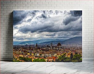 Πίνακας, Cloudy Skyline of Florence Συννεφιασμένος ορίζοντα της Φλωρεντίας