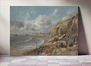 Πίνακας, Coast Scene at Cullercoats near Whitley Bay