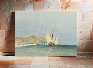 Πίνακας, Coast Scene with Sailing Boats