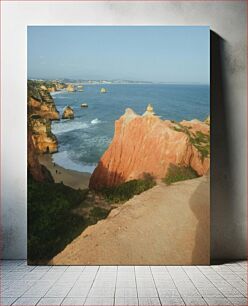 Πίνακας, Coastal Cliffs and Ocean View Παράκτιοι βράχοι και θέα στον ωκεανό