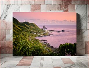 Πίνακας, Coastal Landscape during Sunset Παράκτιο τοπίο κατά τη διάρκεια του ηλιοβασιλέματος
