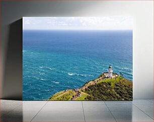 Πίνακας, Coastal Lighthouse View Θέα στον Παράκτιο Φάρο