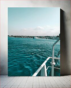 Πίνακας, Coastal View from a Boat Παράκτια θέα από ένα σκάφος