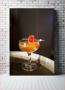 Πίνακας, Cocktail with Garnish Κοκτέιλ με γαρνιτούρα