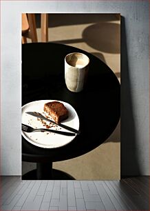 Πίνακας, Coffee and Cake on Table Καφές και κέικ στο τραπέζι