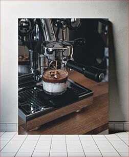 Πίνακας, Coffee Machine with Fresh Brew Καφετιέρα με φρέσκια παρασκευή