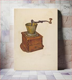 Πίνακας, Coffee Mill (ca. 1941) by Archie Thompson