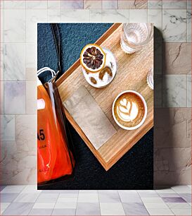 Πίνακας, Coffee on a Tray Καφές σε δίσκο