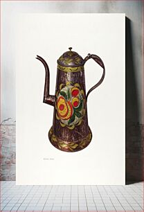 Πίνακας, Coffee Pot (ca. 1940) by Wayne White