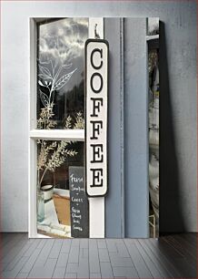 Πίνακας, Coffee Shop Sign Επιγραφή Coffee Shop